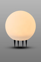 Luminosity Designs Ltd - Delores 30cm Ball Light With Ground Spike, 24V DC, 5W LED, 3000K, 520lm - Luminosity Designs Ltd