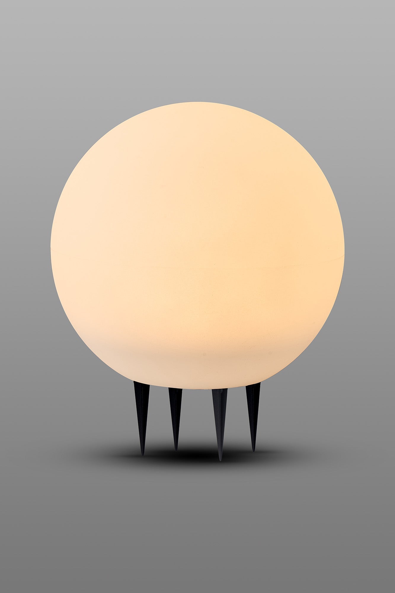 Luminosity Designs Ltd - Delores 30cm Ball Light With Ground Spike, 24V DC, 5W LED, 3000K, 520lm - Luminosity Designs Ltd