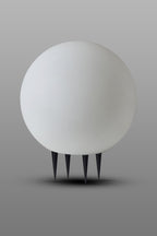 Luminosity Designs Ltd - Delores 30cm Ball Light With Ground Spike, 24V DC, 5W LED, 3000K, 520lm - Luminosity Designs Ltd