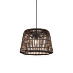 Luminosity Designs Ltd - Delores 36cm Rattan Plastic Shade Pendant - Luminosity Designs Ltd