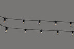 Luminosity Designs Ltd - Delores 7m IP54 Connectable Festoon, 24V DC, 10 x 2W 2700K LED Replaceable Lamps - Luminosity Designs Ltd