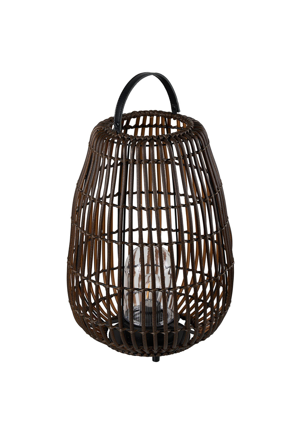 Luminosity Designs Ltd - Delores Connectable 30cm Rattan Plastic Portable Lamp, 24V DC, 1 x E27 - Luminosity Designs Ltd