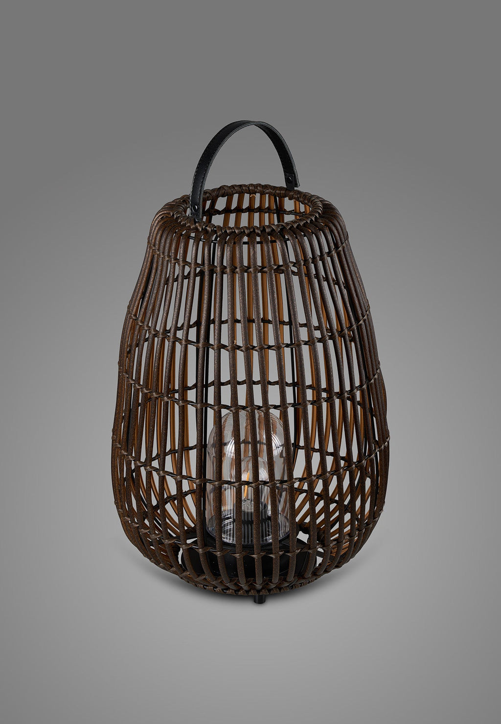 Luminosity Designs Ltd - Delores Connectable 30cm Rattan Plastic Portable Lamp, 24V DC, 1 x E27 - Luminosity Designs Ltd