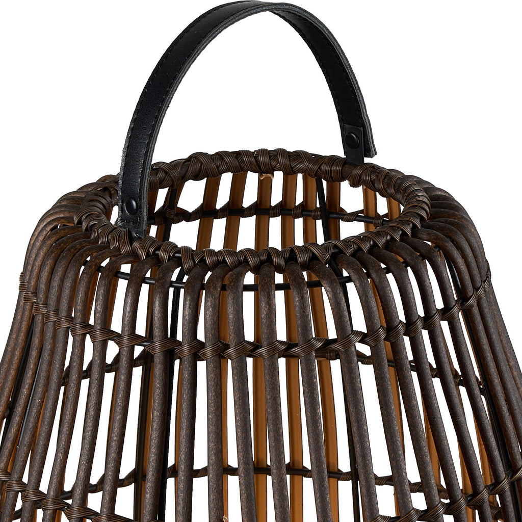 Luminosity Designs Ltd - Delores Connectable 30cm Rattan Plastic Portable Lamp, 24V DC, 1 x E27 - Luminosity Designs Ltd