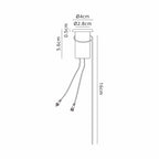Luminosity Designs Ltd - Delores Dusk To Dawn Photocell With Spike - Luminosity Designs Ltd