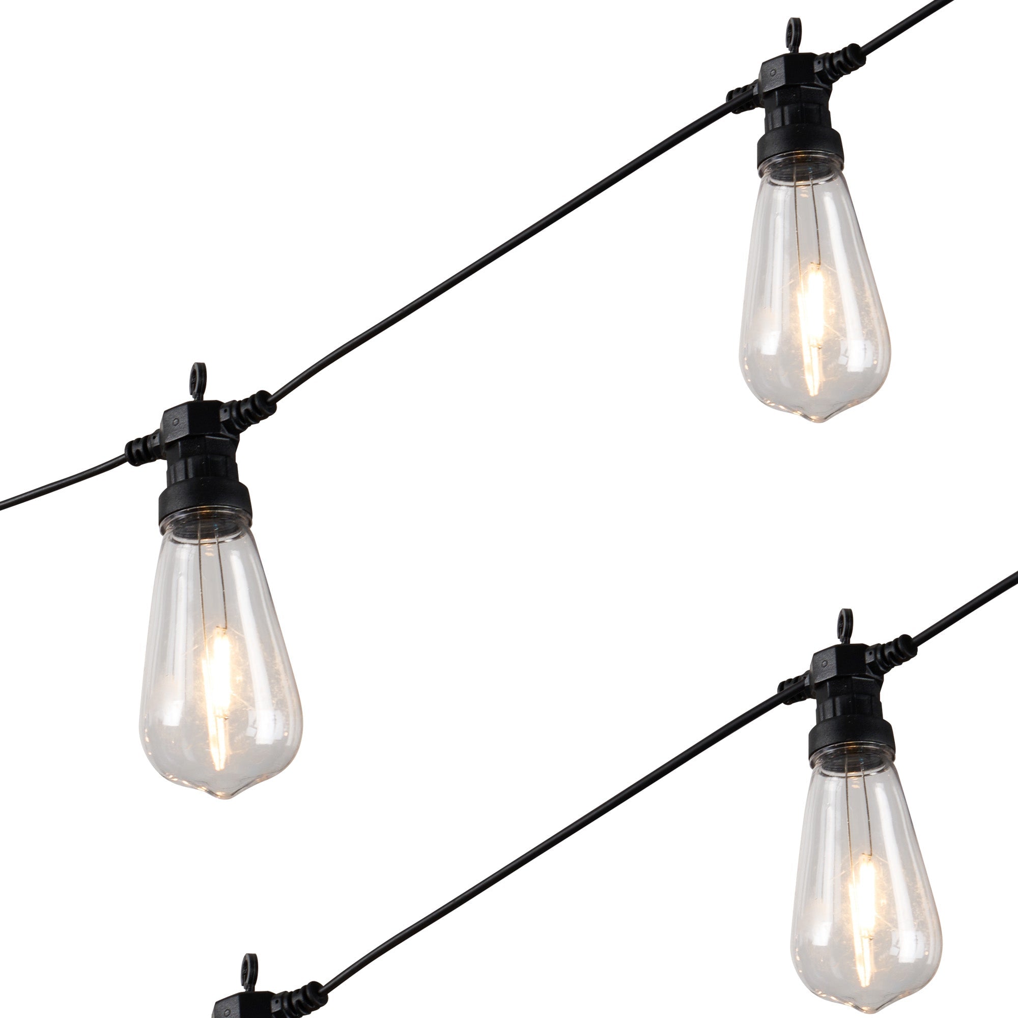 Luminosity Designs Ltd - Delores Festoon, 24V DC, 5m, Total 3.6W Integrated LED, 2700K - Luminosity Designs Ltd