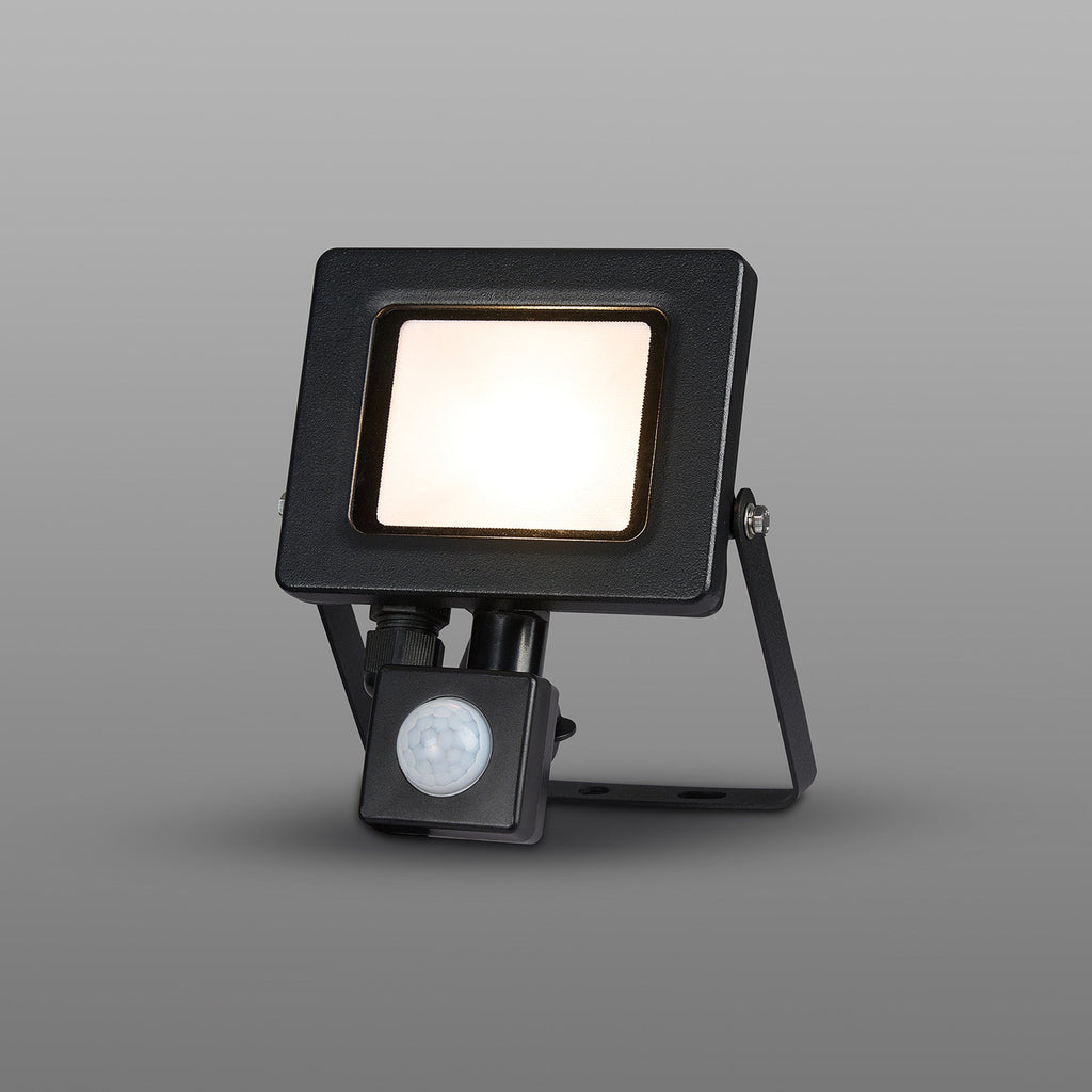 Luminosity Designs Ltd - Delores Floodlight With PIR Sensor, 24V DC, 8W LED, 3000K - Luminosity Designs Ltd