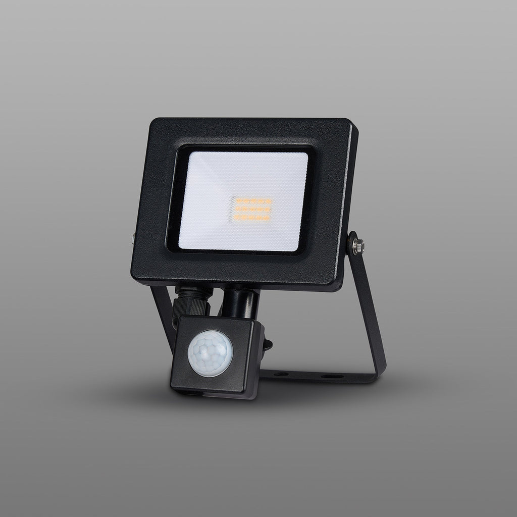Luminosity Designs Ltd - Delores Floodlight With PIR Sensor, 24V DC, 8W LED, 3000K - Luminosity Designs Ltd