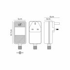 Luminosity Designs Ltd - Delores IP44 24V DC 36W Plug In LED Power Supply - Luminosity Designs Ltd