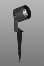 Luminosity Designs Ltd - Delores IP65 24V DC Spotlight, 2 in 1 Ground Spike/Fixed Base, 6W LED, 3000K, - Luminosity Designs Ltd