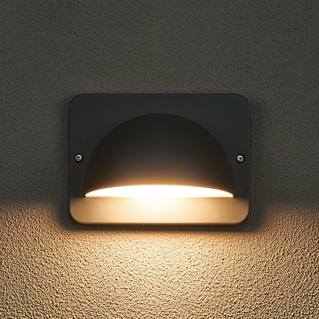 Luminosity Designs Ltd - Delores Rectangular 24V DC Wall Light, 6W LED, 3000K - Luminosity Designs Ltd
