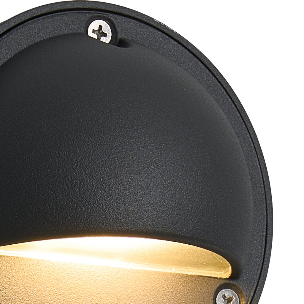 Luminosity Designs Ltd - Delores Round 24V DC Wall/Step Light, 1.2W LED, 3000K - Luminosity Designs Ltd