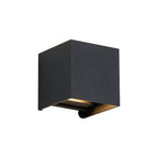 Luminosity Designs Ltd - Delores Square 24V DC Wall Light, 2 x 3W LED, 3000K - Luminosity Designs Ltd