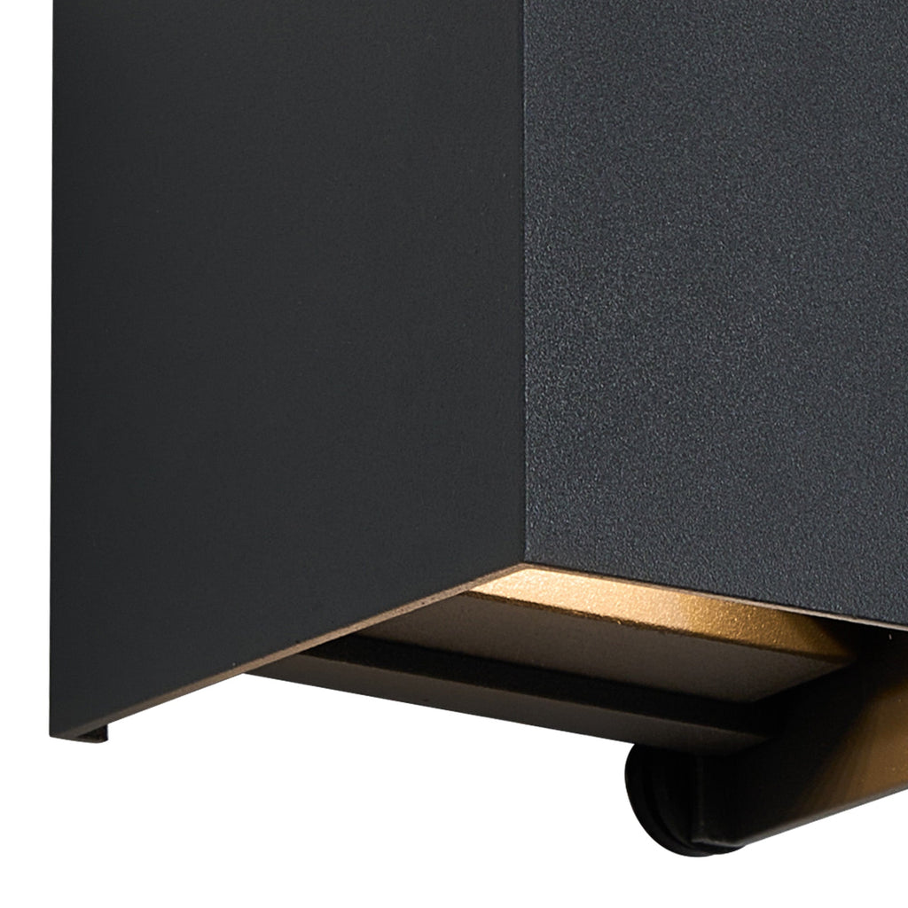 Luminosity Designs Ltd - Delores Square 24V DC Wall Light, 2 x 3W LED, 3000K - Luminosity Designs Ltd