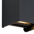 Luminosity Designs Ltd - Delores Square 24V DC Wall Light, 2 x 3W LED, 3000K - Luminosity Designs Ltd