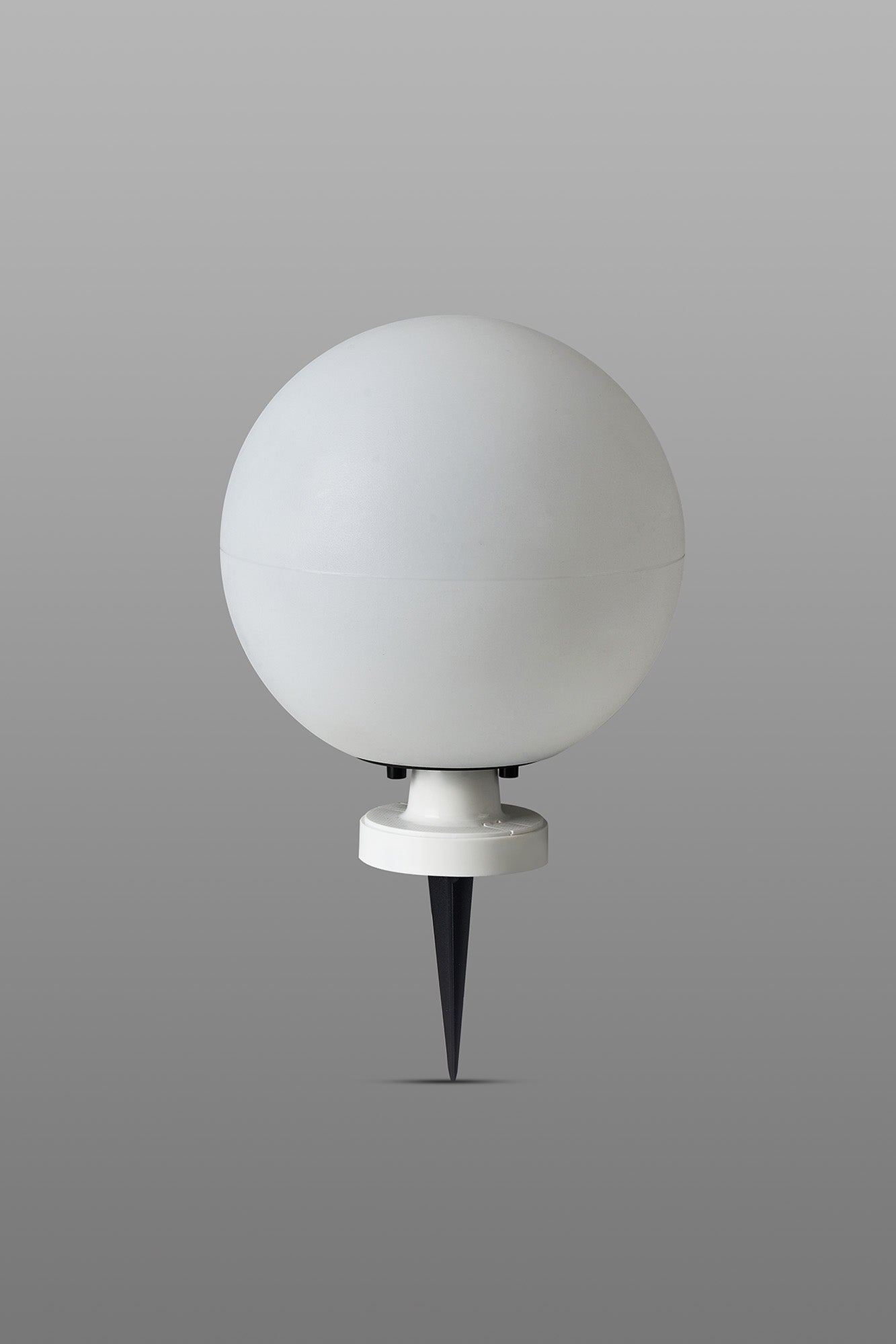 Delores 20cm Ball Light With Ground Spike, 24V DC, 2W LED, 3000K,