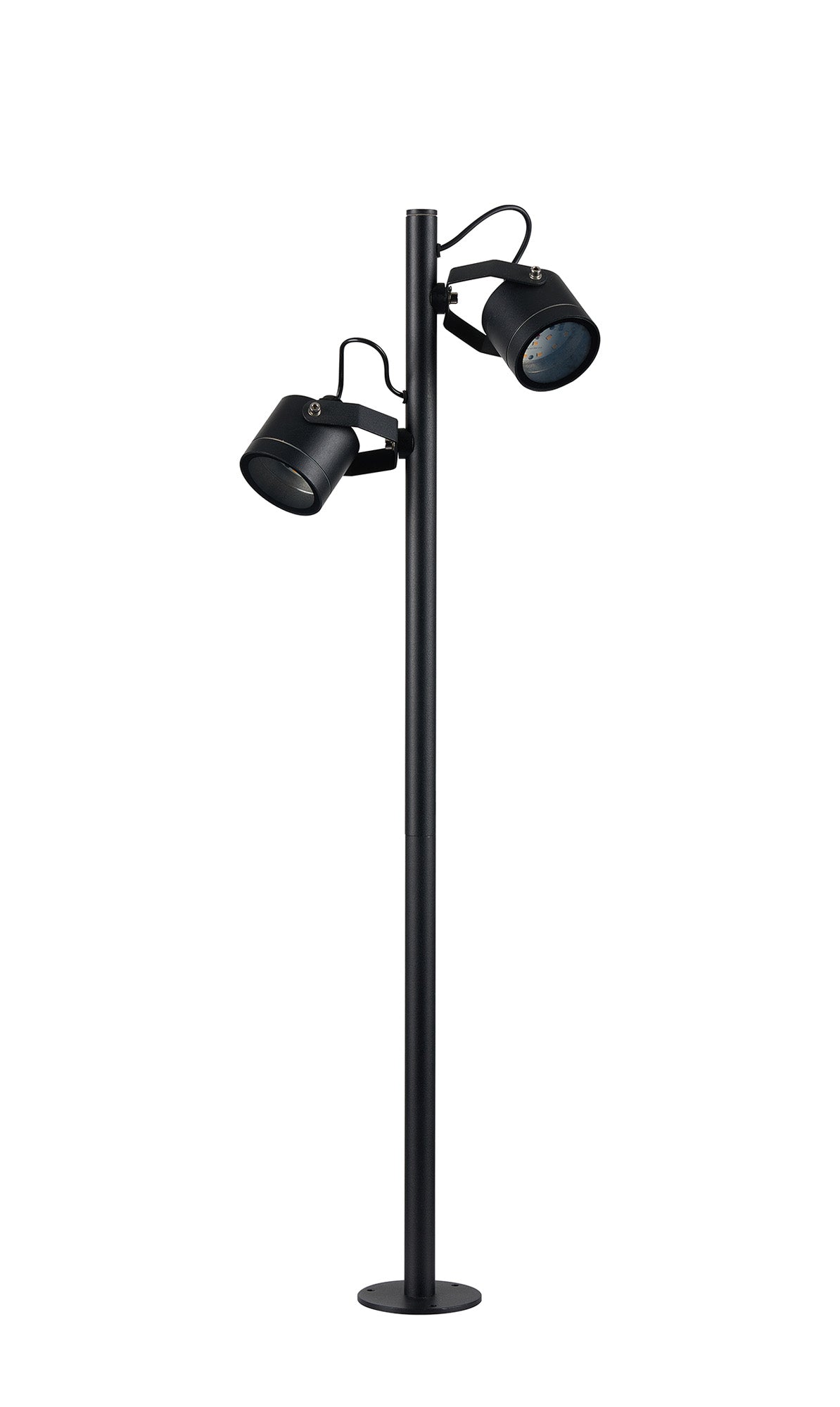 Delores 24V DC Post Spot, 2 in 1 Ground Spike/Fixed Base, 2 x 3W LED, 3000K,