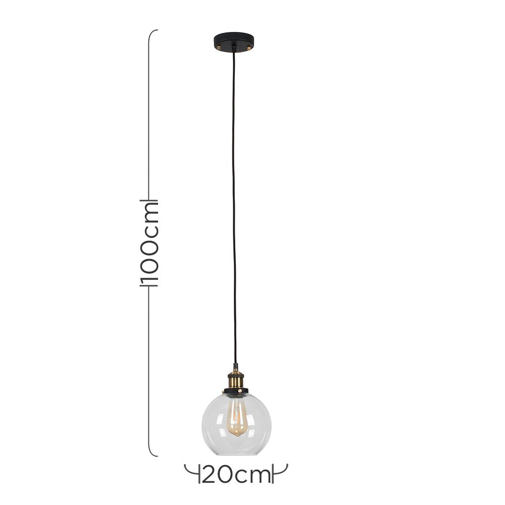 lse - Devon Steampunk Industrial Pendant - Luminosity Designs Ltd