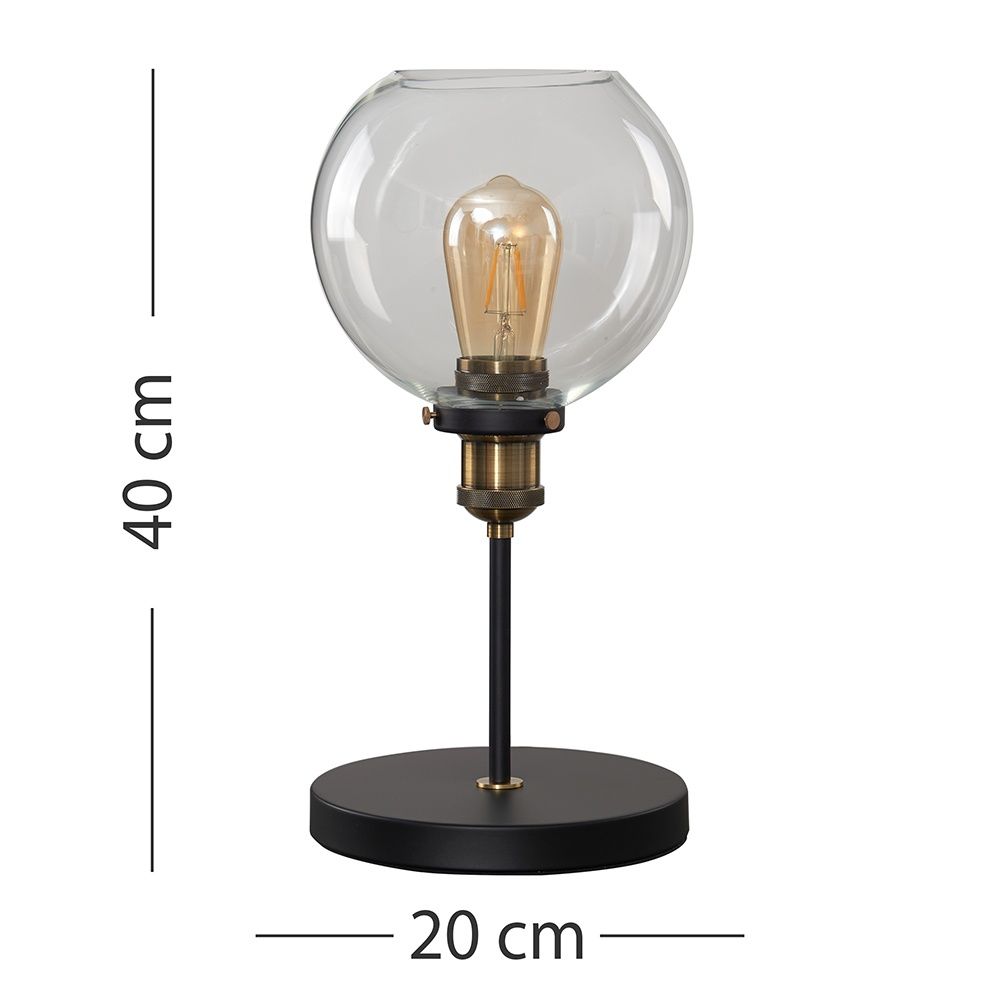 lse - Devon Steampunk Industrial Table Lamp - Luminosity Designs Ltd