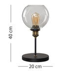 lse - Devon Steampunk Industrial Table Lamp - Luminosity Designs Ltd