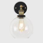 lse - Devon Steampunk Industrial Wall Light - Luminosity Designs Ltd