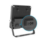 Diamond LED - Diamond LED Dunham II CCT Slimline Floodlight, 4 Core Flex, PIR Or Non PIR - Luminosity Designs Ltd