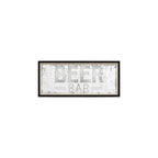 Endon - Distressed printed beer rectangle mirror - Luminosity Designs Ltd
