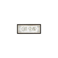 Endon - Distressed printed gin rectangle mirror - Luminosity Designs Ltd