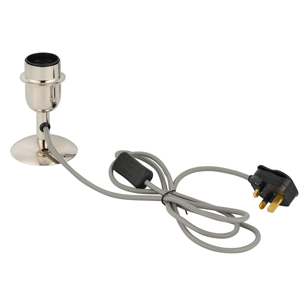 Oaks Lighting - Dome Base Table Lamp Converter Without Shade, For Various Glass, 1 Light E27 - Luminosity Designs Ltd