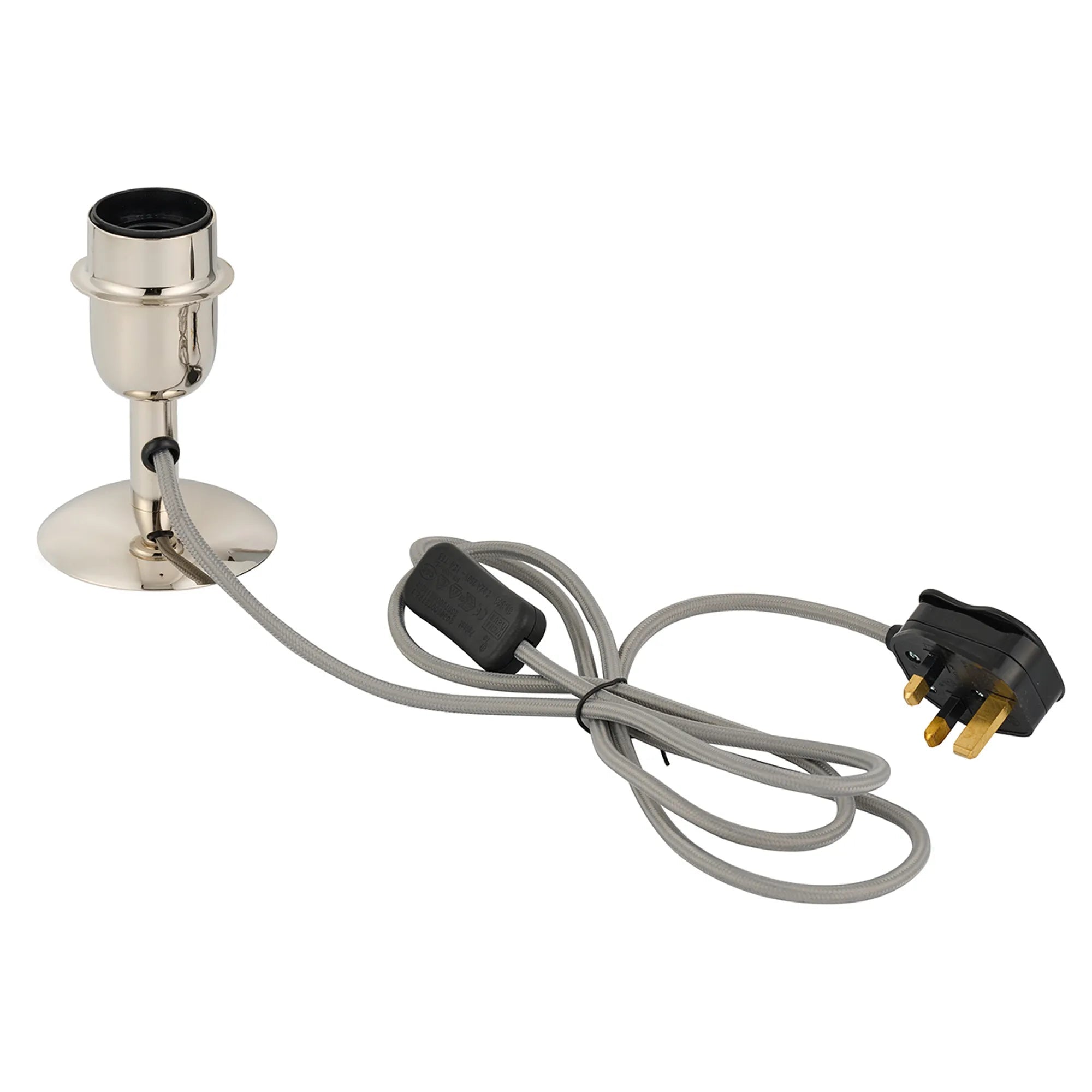 Oaks Lighting - Dome Base Table Lamp Converter Without Shade, For Various Glass, 1 Light E27 - Luminosity Designs Ltd