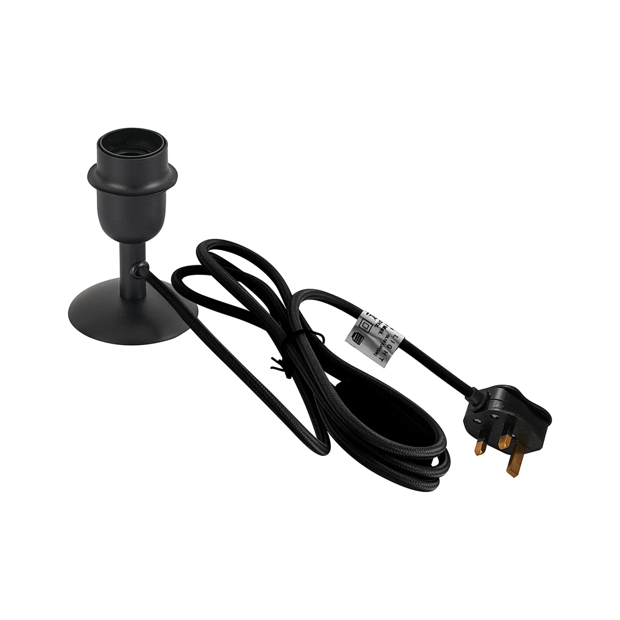 Oaks Lighting - Dome Base Table Lamp Converter Without Shade, For Various Glass, 1 Light E27 - Luminosity Designs Ltd