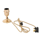 Oaks Lighting - Dome Base Table Lamp Converter Without Shade, For Various Glass, 1 Light E27 - Luminosity Designs Ltd