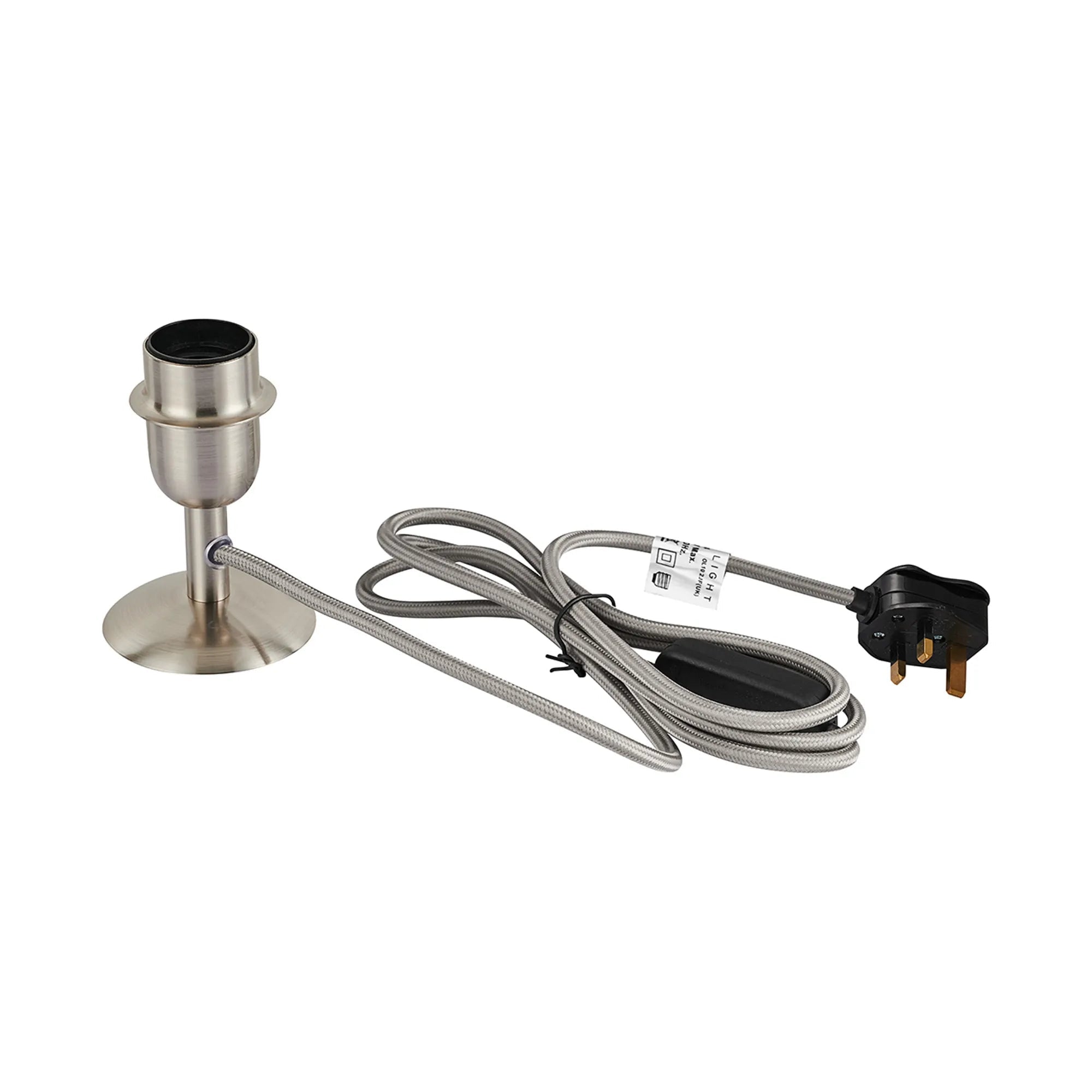 Oaks Lighting - Dome Base Table Lamp Converter Without Shade, For Various Glass, 1 Light E27 - Luminosity Designs Ltd