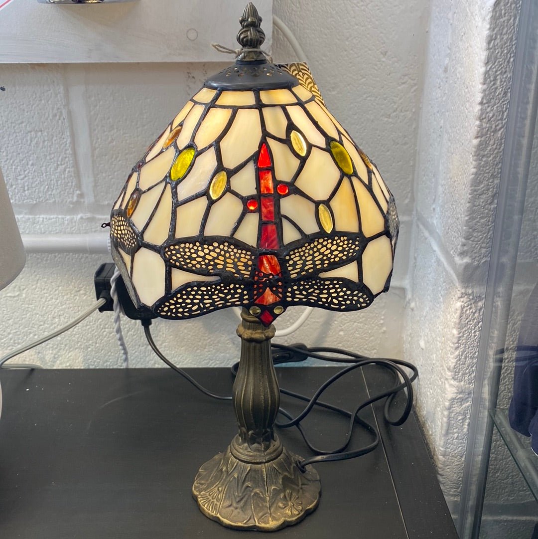 lse - Dragonfly Tiffany Style Table Lamp - Luminosity Designs Ltd