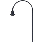 Deco - Dreifa Curved Over Arm Floor Lamp Without Shade, 1 x E27 (Not inc Shade) - Luminosity Designs Ltd