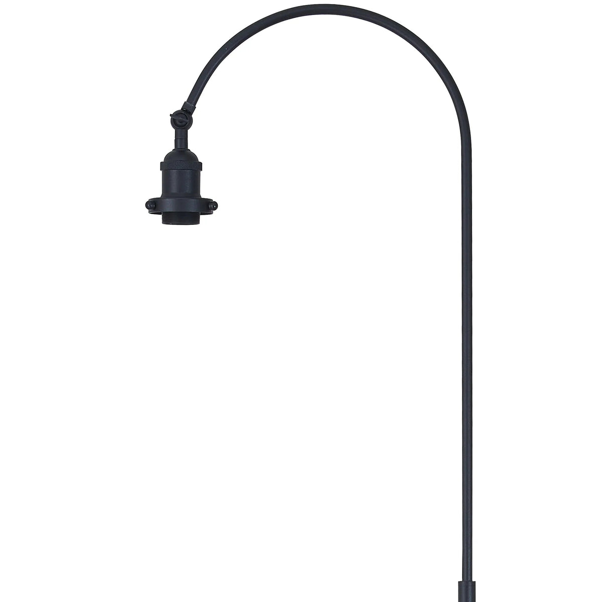 Deco - Dreifa Curved Over Arm Floor Lamp Without Shade, 1 x E27 (Not inc Shade) - Luminosity Designs Ltd