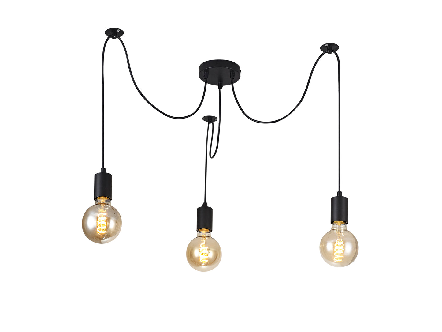 Spider Light E27 Pendant Set - 3 Light