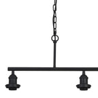 Dreifa Curved Linear Pendant (FRAME ONLY), 3 x E27 (Not inc Shades)