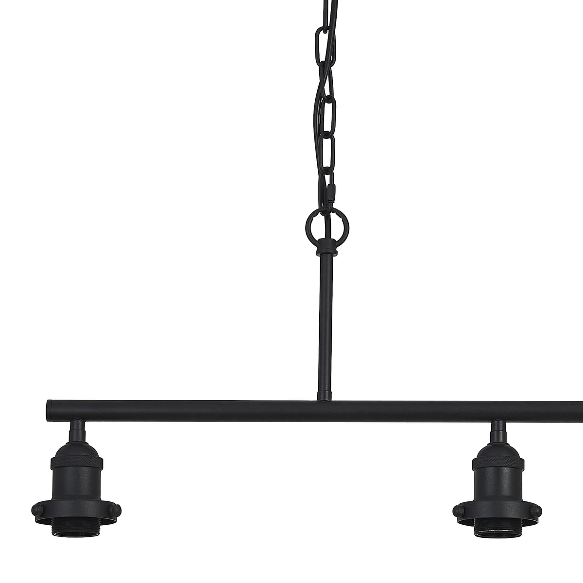 Dreifa Curved Linear Pendant (FRAME ONLY), 3 x E27 (Not inc Shades)