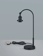 Dreifa Curved Over Arm Table Lamp Without Shade, 1 x E27 (Not inc Shade)