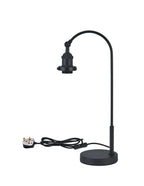 Dreifa Curved Over Arm Table Lamp Without Shade, 1 x E27 (Not inc Shade)
