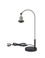 Dreifa Curved Over Arm Table Lamp Without Shade, 1 x E27 (Not inc Shade)