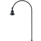 Dreifa Curved Over Arm Floor Lamp Without Shade, 1 x E27 (Not inc Shade)