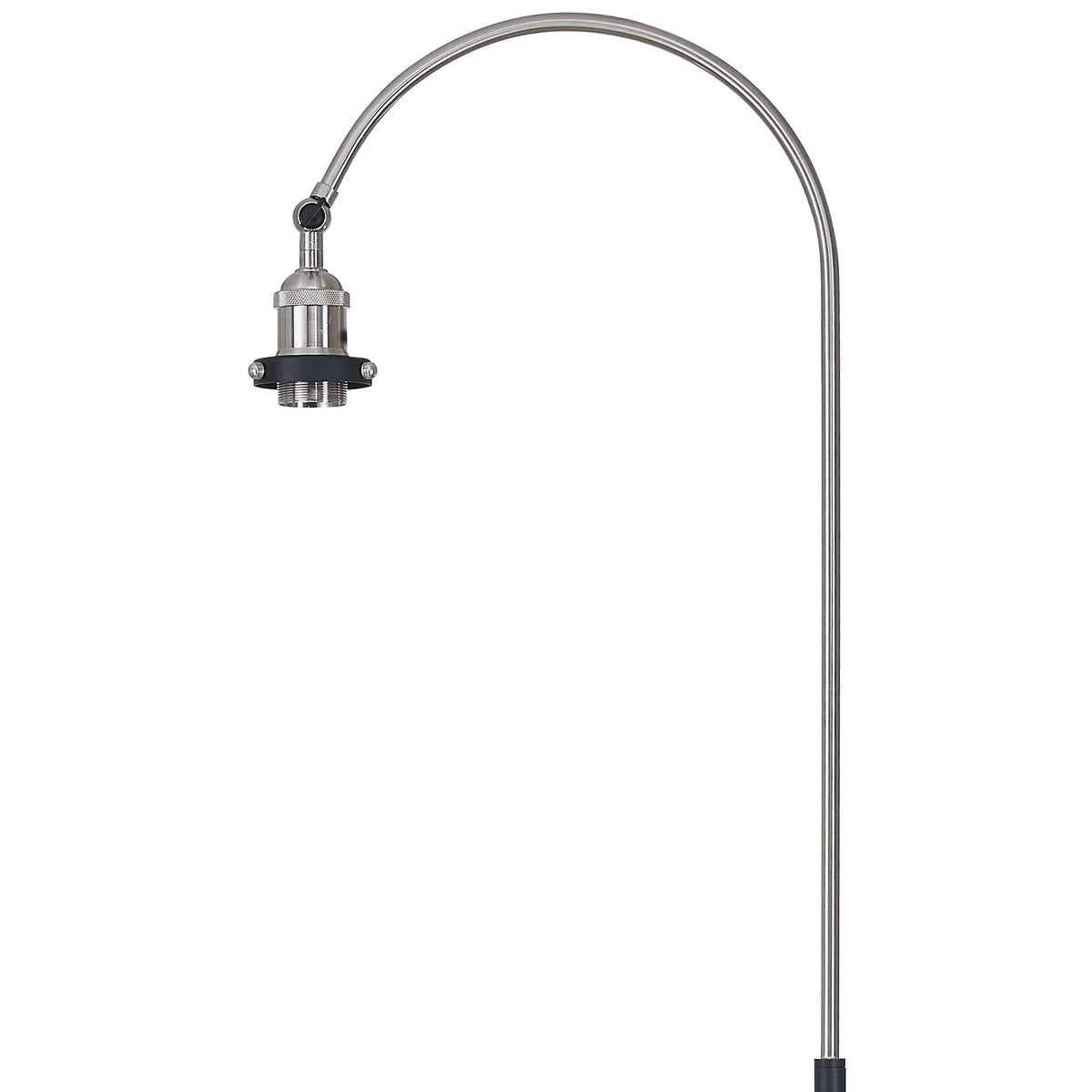 Dreifa Curved Over Arm Floor Lamp Without Shade, 1 x E27 (Not inc Shade)