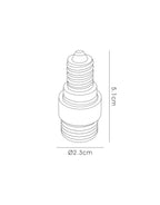 Deco - E14 Lampholder to G9 Lamp Socket Converter - Luminosity Designs Ltd