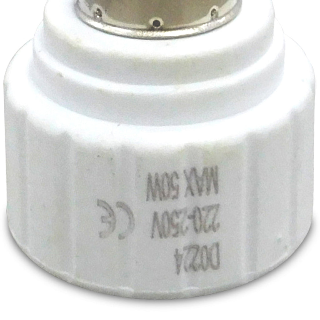 Deco - E14 Lampholder to GU10 Lamp Socket Converter - Luminosity Designs Ltd