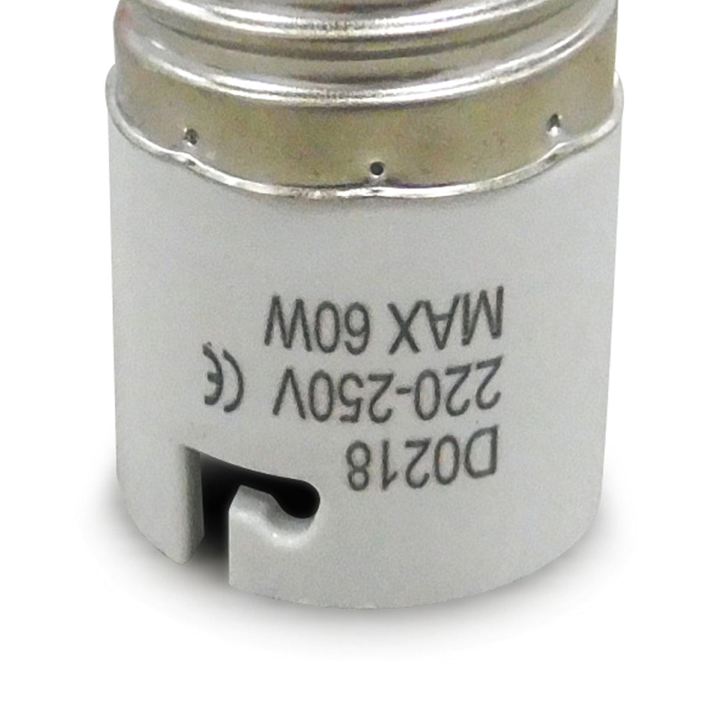 Deco - E27 Lampholder to B22 Lamp Socket Converter - Luminosity Designs Ltd