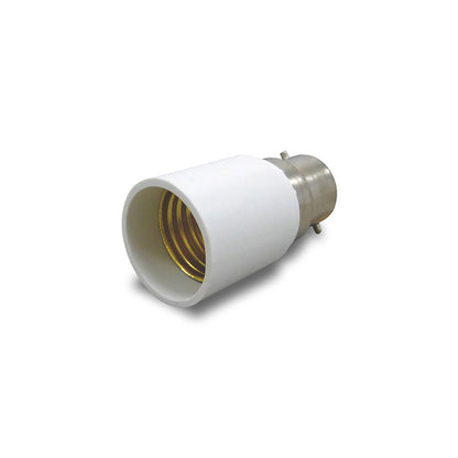 B22 Lampholder to E27 Lamp Socket Converter
