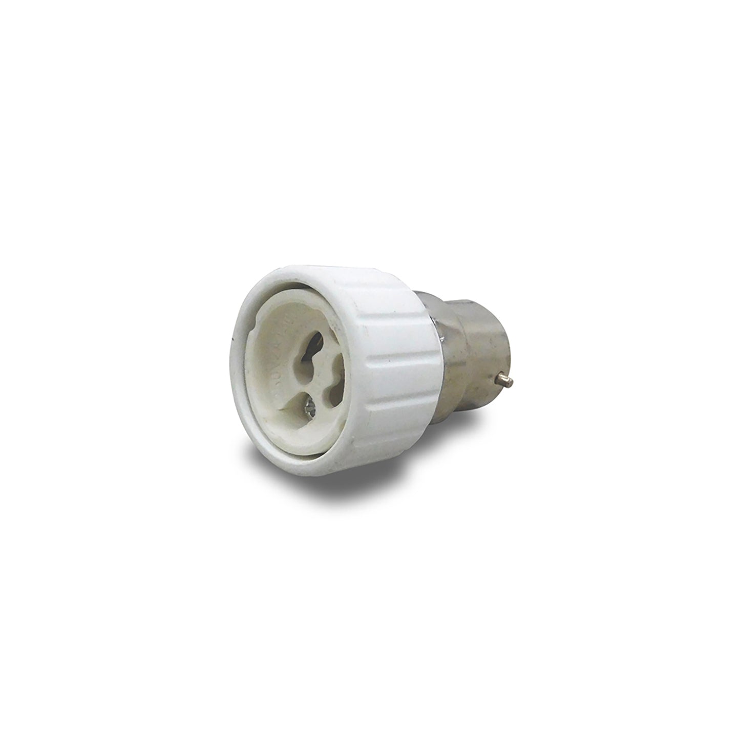 B22 Lampholder to GU10 Lamp Socket Converter
