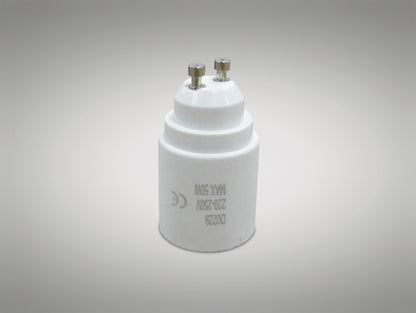 GU10 Lampholder to E27 Lamp Socket Converter